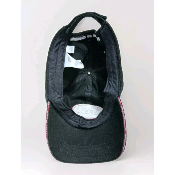 Peterbilt Trucker Cap Strap Back Gray Adjustable Hat Trucking Big Rig Norfolk - Picture 6 of 7